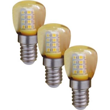 Лампа LED E14 Mini 1W Yellow 3парчета