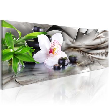 Маса - Dzen състав: бамбук, орхидея и камък