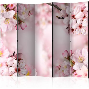 Разделител от 5 части - Spring Cherry Blossom II [Разделители за стаи]