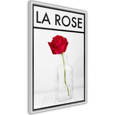 Плакат - Роза във вазата