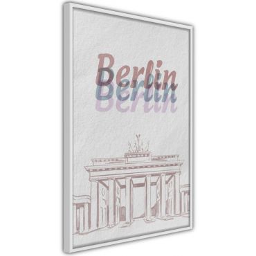 Плакат - Пастел Берлин