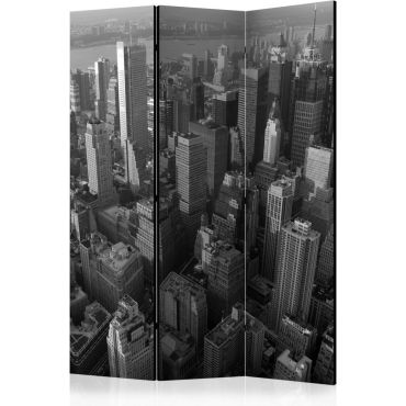 Разделител от 3 части - Ню Йорк: небостъргачи (птичи поглед) [Разделители на стаи]