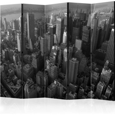 Разделител от 5 части - Ню Йорк: небостъргачи (птичи поглед) II [Разделители на стаи]