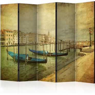Преграда с 5 секции - Гранд канал, Венеция (Vintage) II [Разделители на стаи]