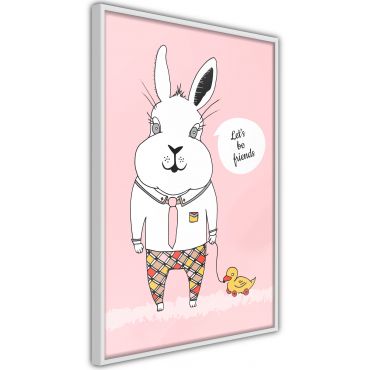 Плакат - Friendly Bunny