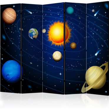 5-делен разделител - Слънчева система II [Разделители за стаи]