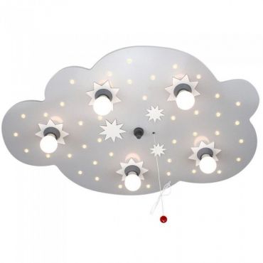 Стенен таван-лампа Elobra Star Cloud Five-light