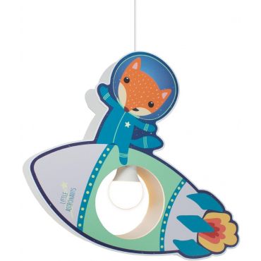 Висулна лампа за таван Elobra Little Astronauts Rocket