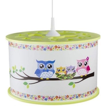 Висулна лампа за таван Elobra Owl Family