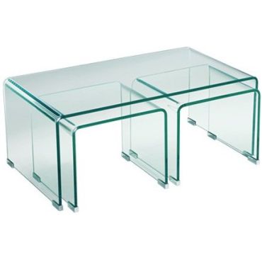 Холна маса Glasser Clear Trio