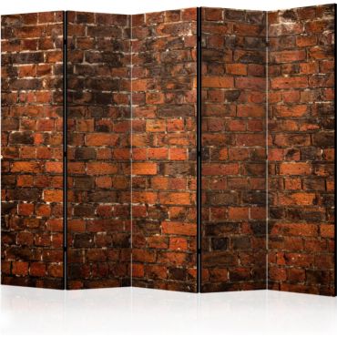 Разделител от 5 части - Old Brick Wall II [Разделители за стаи]