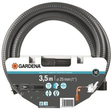 Засмукващ маркуч Gardena комплект с филтър 25mm 3,5m