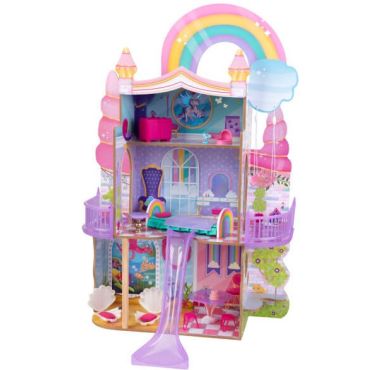 Къща за кукли KidKraft Rainbow Dreamers Unicorn Mermaid