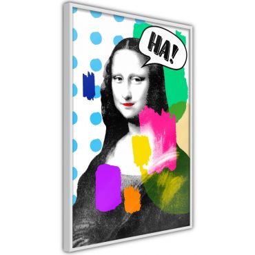 Плакат - Смехът на Мона Лиза