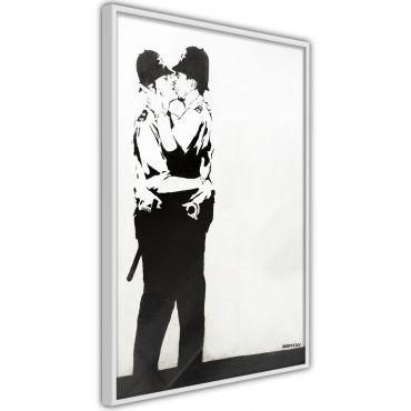 Плакат - Banksy: Kissing Coppers II