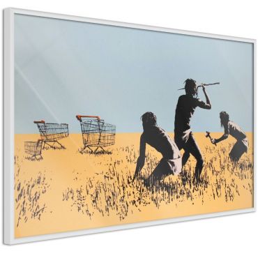 Плакат - Банкси: Ловци на колички