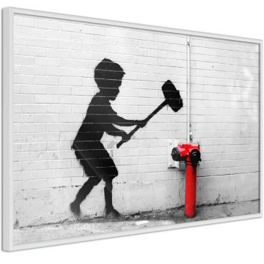 Плакат - Banksy: Hammer Boy