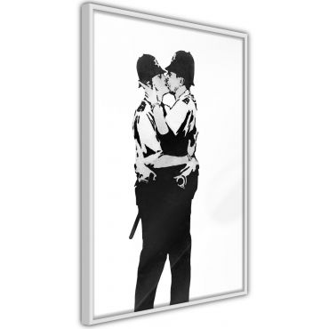 Плакат - Banksy: Kissing Coppers I