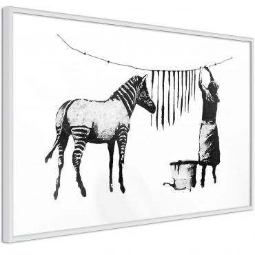 Плакат - Banksy: Washing Zebra Stripes