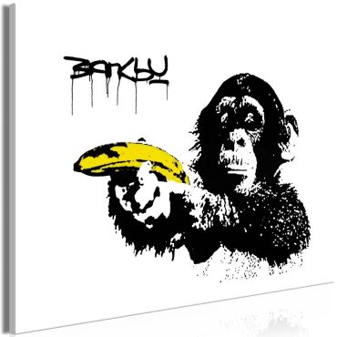 Маса - Банкси: Маймуна с банан (1 брой) Широка