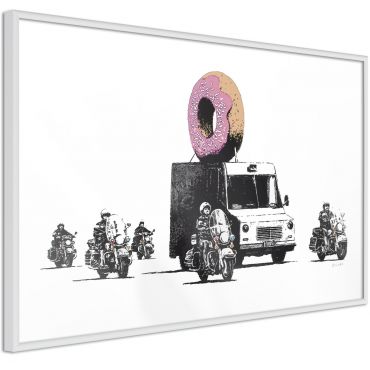 Плакат - Banksy: Donuts (ягода)