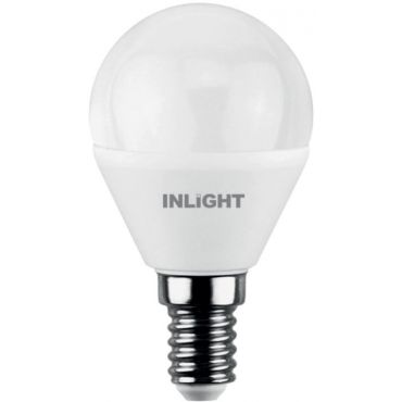 Лампа LED InLight E14 G45 5.5W 3000K