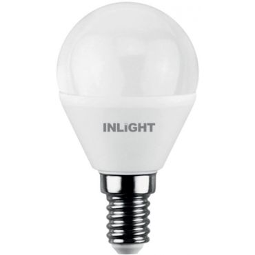 Лампа LED InLight E14 G45 5.5W 4000K