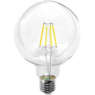 Лампа LED Filament InLight E27 G95 12W 4000K