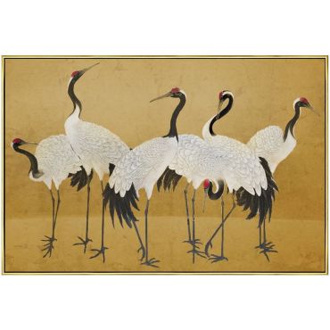 Рисуване Cranes in harmony