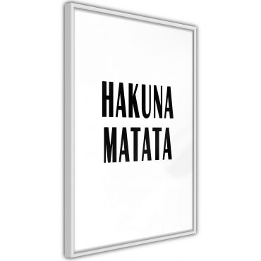 Плакат - Хакуна Матата