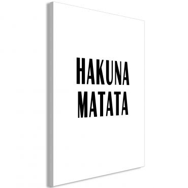 Таблица - Hakuna Matata (1 част) вертикална