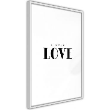 Плакат - проста любов