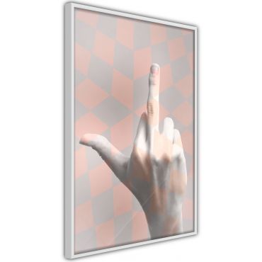 Плакат - Среден пръст