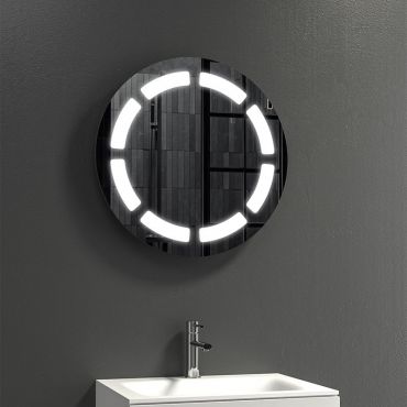 Огледало със скрито LED осветление и шкаф KARAG C