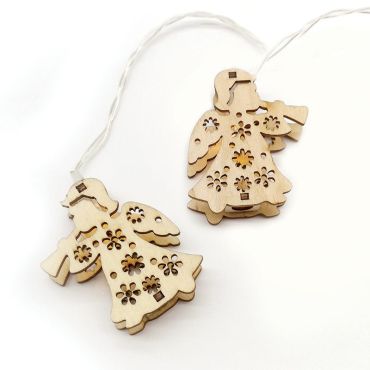 LED крушка в поредица Wooden angel