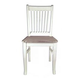 Стол с възглавница-Brown-White