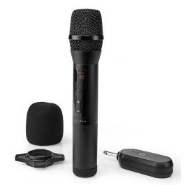 Комплект безжичен микрофон NEDIS MPWL200BK