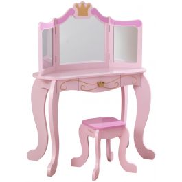 Тоалетна масичка KidKraft Princess Vanity and стол