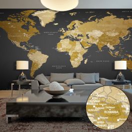 XXL тапет - Карта на света: Съвременна география II 500x280