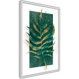 Плакат - позлатен палмов лист