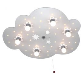 Стенен таван-лампа Elobra Star Cloud Six-light