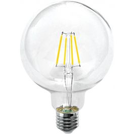 Лампа LED Filament InLight E27 G95 12W 4000K