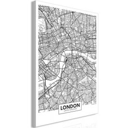 Таблица - Карта на Лондон (1 част) вертикална