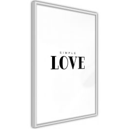 Плакат - проста любов